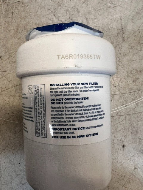 GE Genuine MWF Refrigerator Water Filter TA6R019355TW Twist And Lock Cartridge