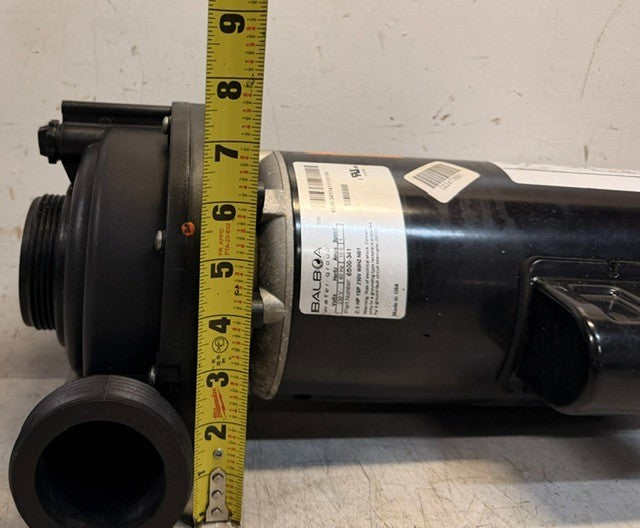 Balboa Water Group BWG Pump 6500-341 | 230V 60Hz 10A 1 Speed 2.5Hp Hot Tub Pump