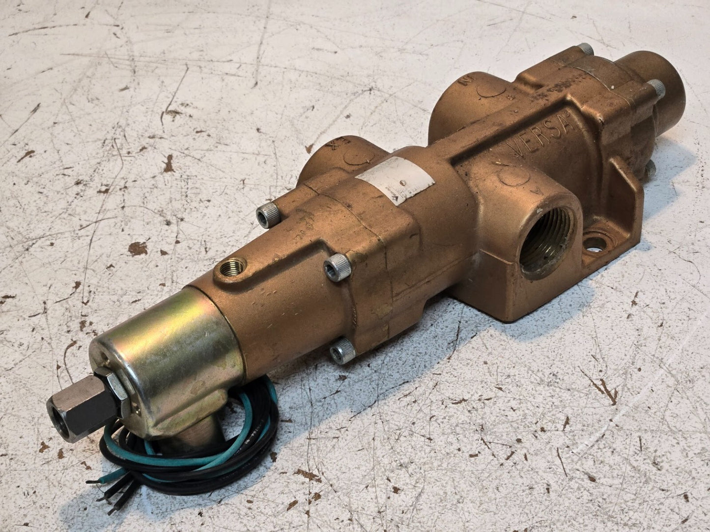 Versa VSG-3701-DO12 Brass Solenoid Valve