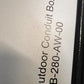 Electrical Outdoor Control Enclosure Box CB-280-AW-00 Conduit Junction