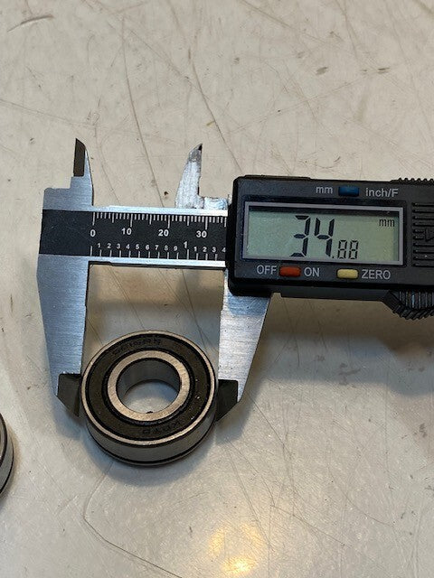 2 Quantity of Koyo DG16RS Deep Groove Ball Bearings 35x16x11mm (2 Quantity)