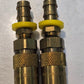 2 Quantity of PPE 300 Series 1/4" Quick Connect Fittings 3/8" Push-Lok (2 Qty)