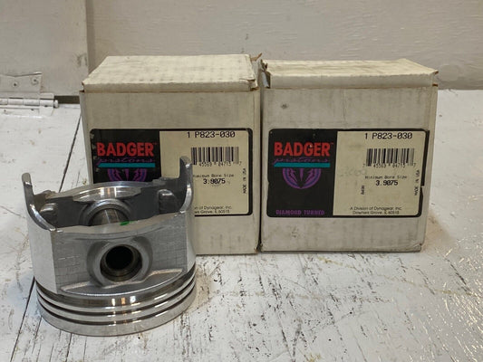 2 Badger Pistons P823-030 | 3.9075" Bore Size (2 qty)