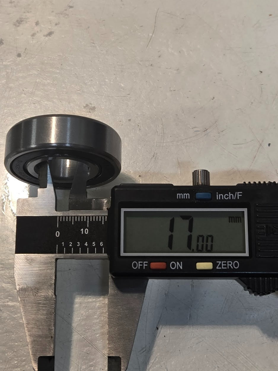 10 Quantity of TEI Ball Bearings 6203-2RS | 40 mm OD x 17 mm Bore (10 Qty)