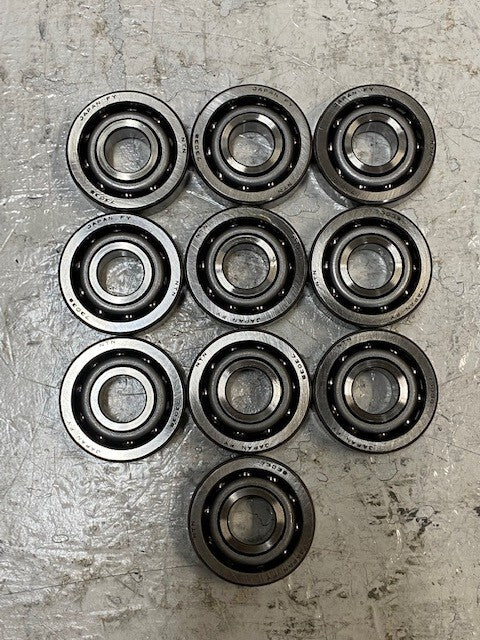 Pack of 13 NTN 7303B Angular Contact Ball Bearings 47x17x14 mm (13 Qty)