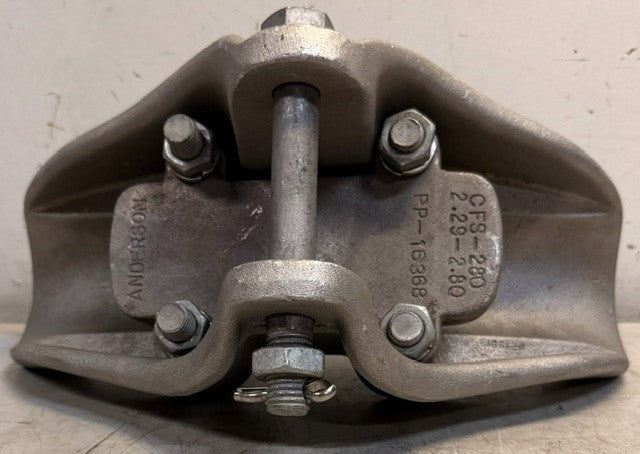 Anderson CFS-280 Aluminum Suspension Clamp Electrical Power Line Cable Clamp