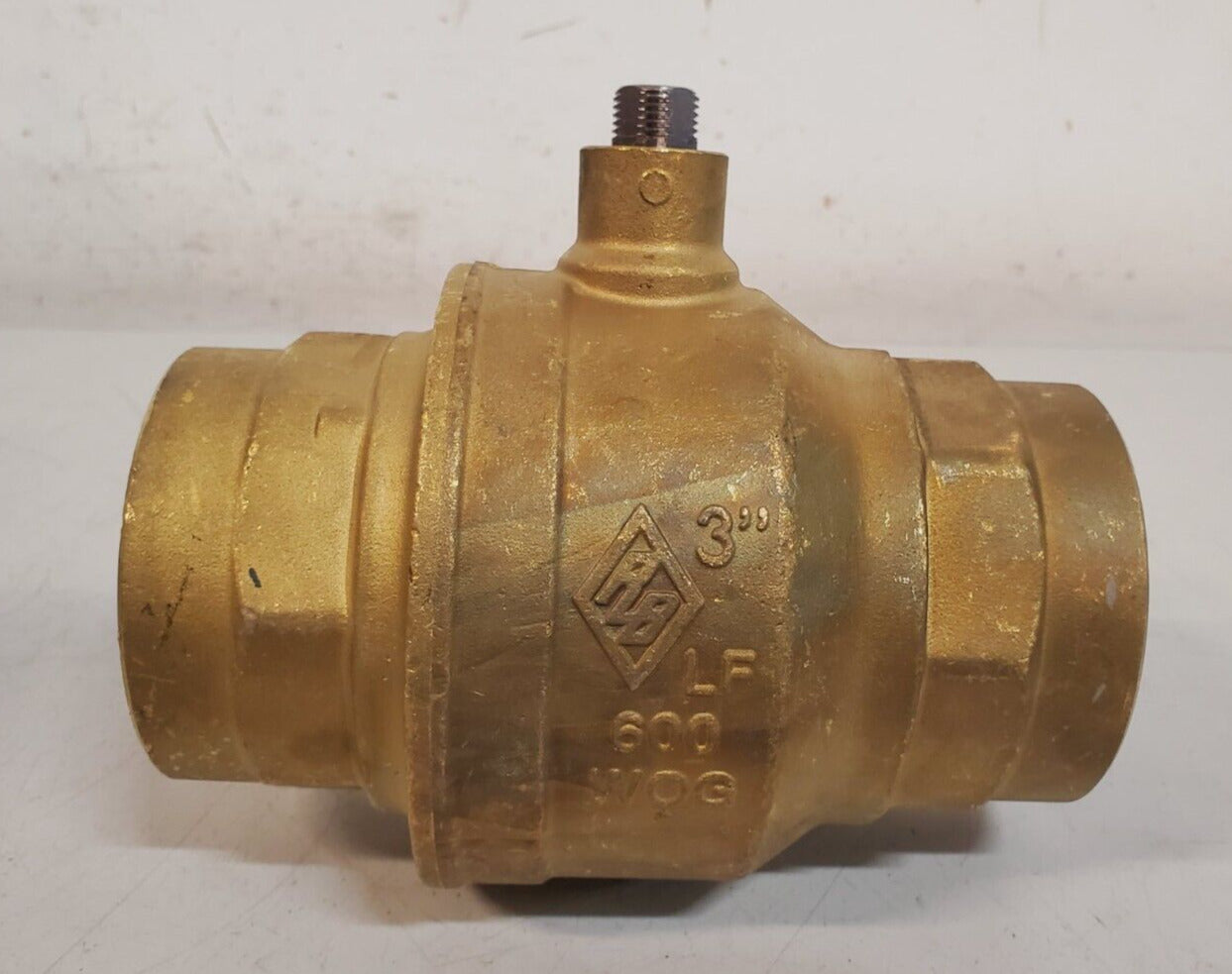 RB 3" Brass Ball Valve CW510L | DN80 PN16 | LF 600 WOG | 20