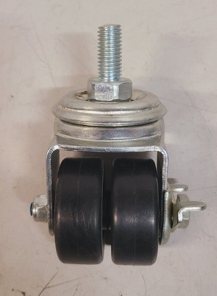 4 Quantity of Swivel Casters with Brake Dual 2" Wheel (4 Qty)