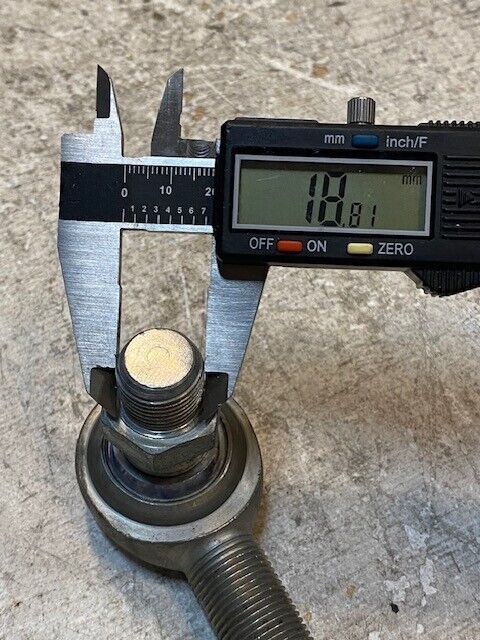 4 Quantity of Ball Joint Linkage Spherical Rod Ends 19mm Thread 3-3/4" L (4 Qty)