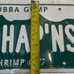 Bubba Gump Shrimp Co. It Hap'ns License Plate 09F-0669