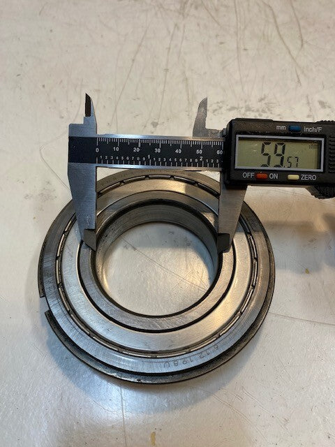 SKF Snap Ring Groove Ball Bearing 6212-ZNB/C3 | 116mm OD 60mm Bore 22mm Thick