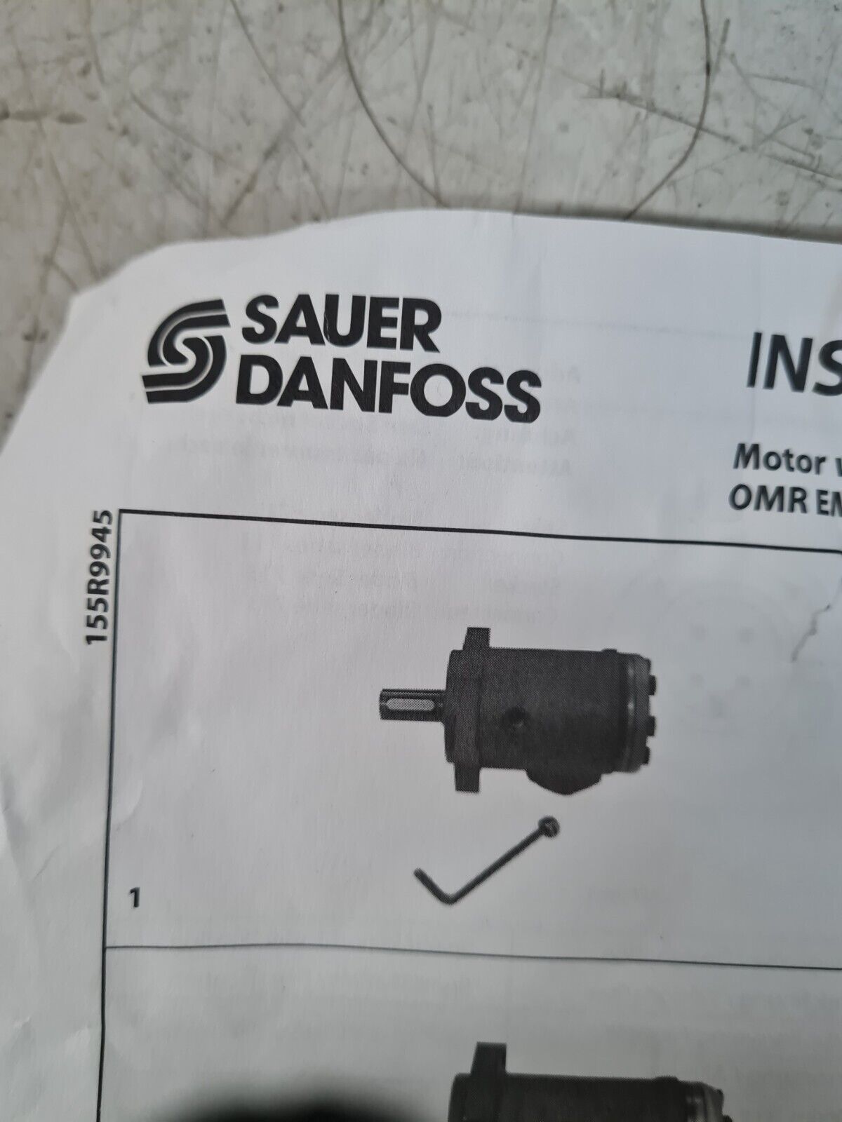 Sauer Danfoss Speed Sensor Brand 151-5663 | SDP2.GI03.E2 | 155R9945