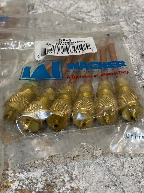 5 Quantity of Wagner VAX-3 3/16" Extended Ends 6-Pack (30 Pcs Total)