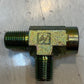 11 Qty of Hydraulic Tee Male x Male x Female 4 | 50mm L 14mm Thread (11 Qty)