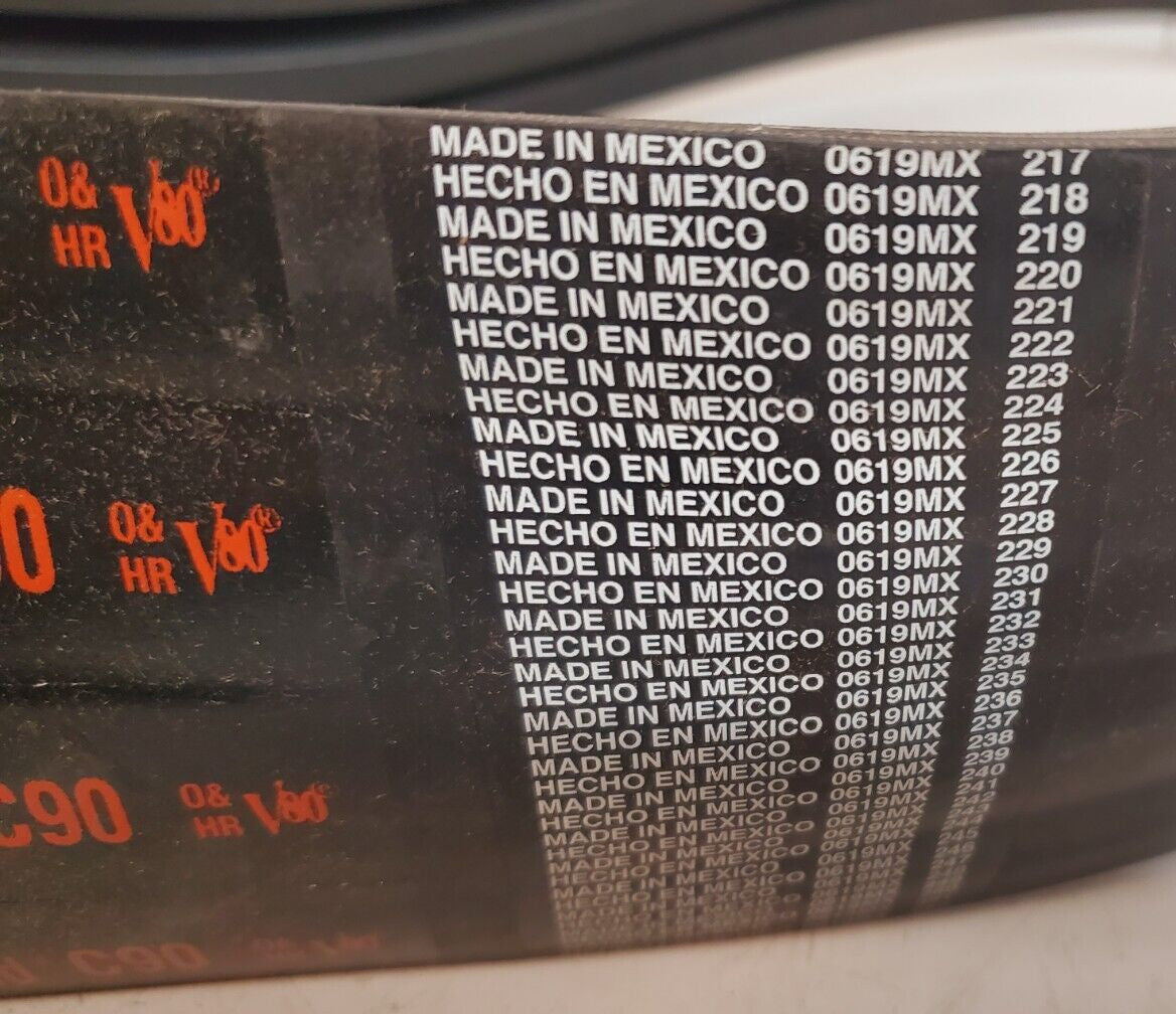 Gates Hi-Power II PowerBand V80 V-Belt C90 | 0619MX