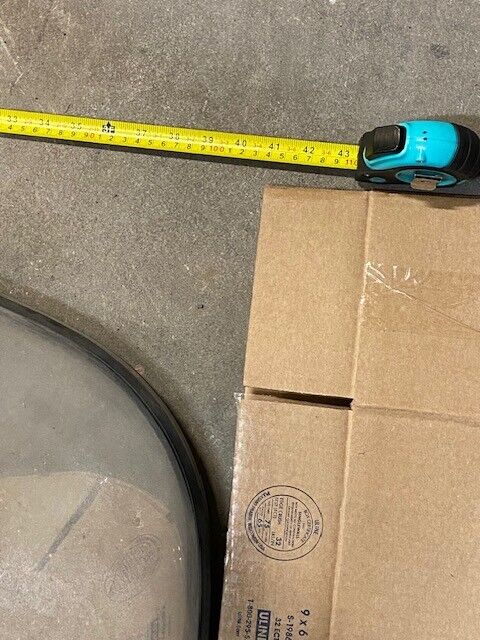 Boat Windshield Section Model 1800X | 23" H 20" D 41" L