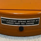 McGraw-Edison Gleason Reel Corp Spring Motor Unit Kit Order Part No. 006968