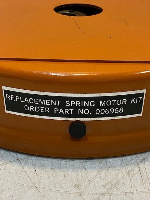 McGraw-Edison Gleason Reel Corp Spring Motor Unit Kit Order Part No. 006968