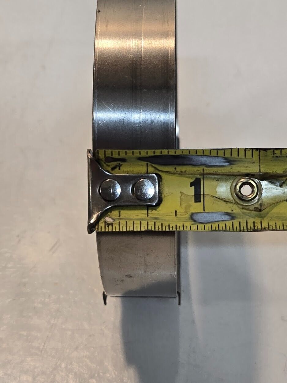 8 Quantity of Breeze T-Bolt Hose Clamps Min Dia 325 Stainless Steel Band (8 Qty)