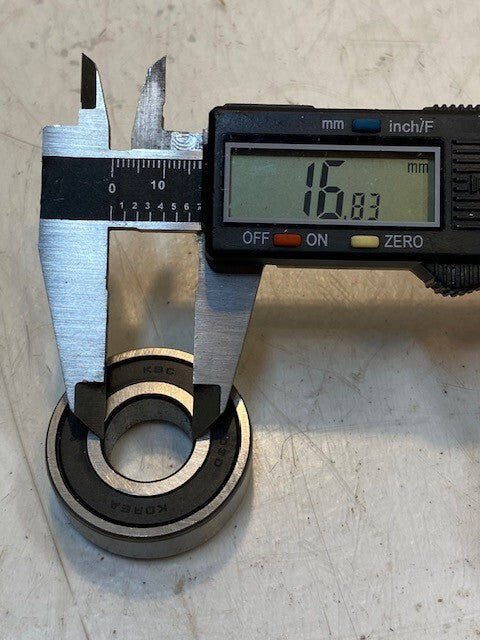 10 Quantity of KBC 6203D Bearings 40mm OD 17mm Bore 12mm Thick (10 Quantity)