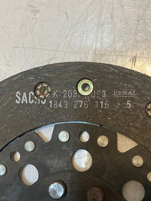 Sachs Clutch Friction Disc SD254 | 26mm Bore 7-3/4" Dia.