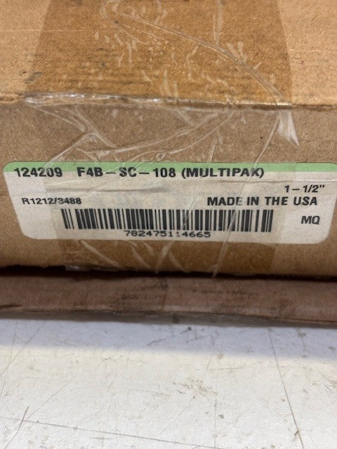 Dodge 4 Bolt Flanged Bearing Block 1-1/2" Bore w/Insert | F4B-SC-108