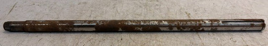 Metal Rear Axle Shaft 21-3/8In Heavy Equipment Industrial Drivetrain Unit