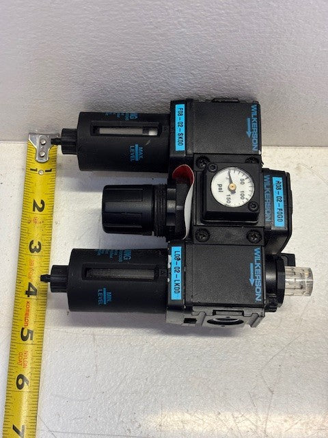 Wilkerson Air Pressure Regulator | F08-02-SK00 | R08-02-F0G0 | L06-02-LK00