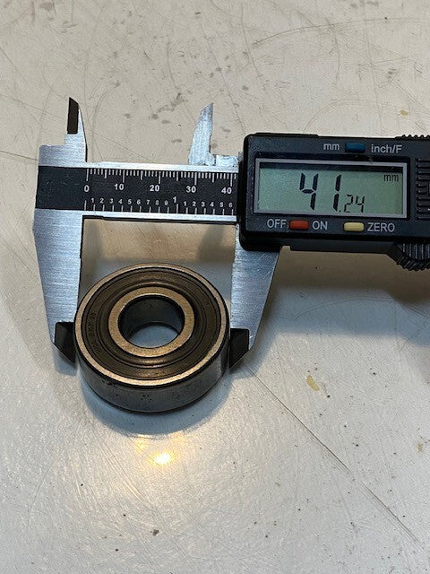 4 Quantity of NICE 1628DCTN Bearings 41mm OD 15mm Bore 13mm Thick (4 Quantity)