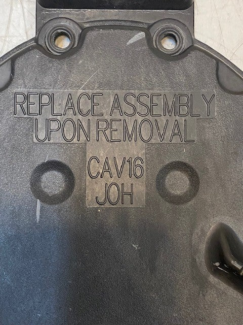 Timing Gear Cover CAV16 JOH | 93800970 | 12562818 | 12" L 8-1/2" W