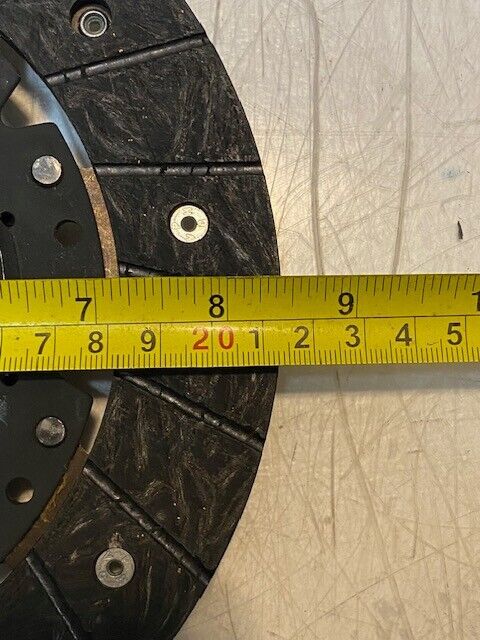 Valeo Clutch Friction Disc Asbestos 3.4 | 25mm Bore | 8-3/8" Diameter