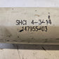 Hydraulic Cylinder SHCI 4-3-14 | 147955-03 | Scrapes and Paint Scuffs