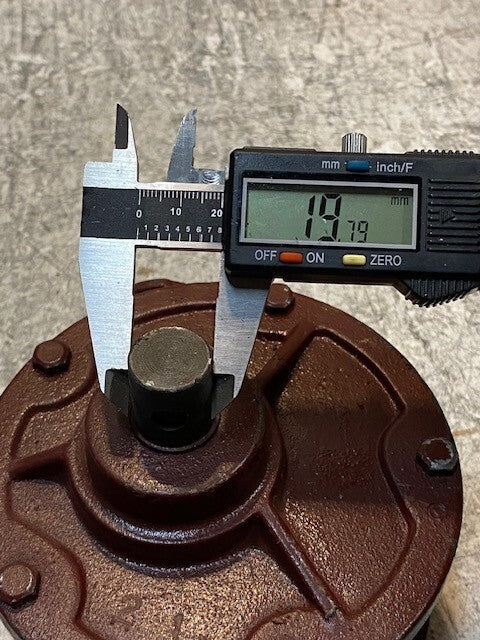 Rotary Oil Drum Pump 31mm Bore 20mm Shaft 6" L x 5-1/2" H x 5" W