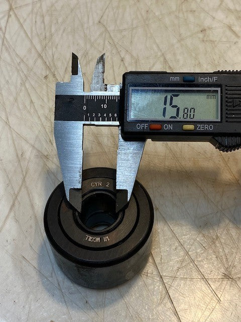 McGill Cam Flat Yoke Follower Roller Bearing Lubri-Disc CYR 2 | 16x51x33mm