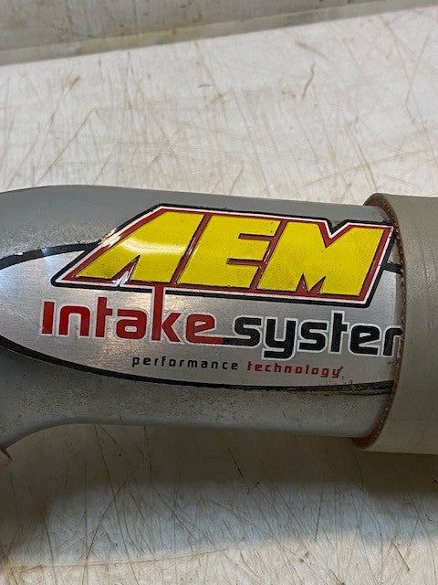 AEM Performance Cold Air Intake System Aluminum Intake Pipe w/ Rubber Couplers
