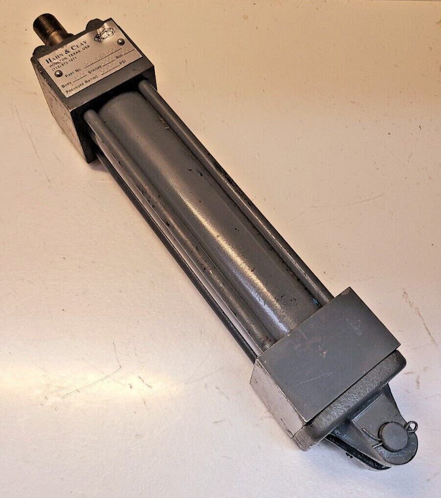 Hahn & Clay Hydraulic Cylinder 2B-641-00 Bore 1.50 Stroke 6.0 Rod 100 | 5000PSI