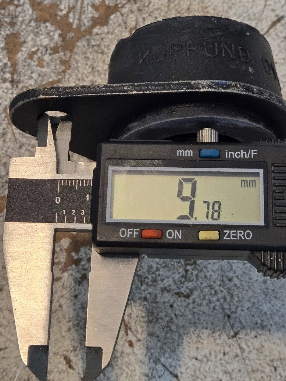 Korfund Dynamics Elastomeric Vibration Isolator LR2-400