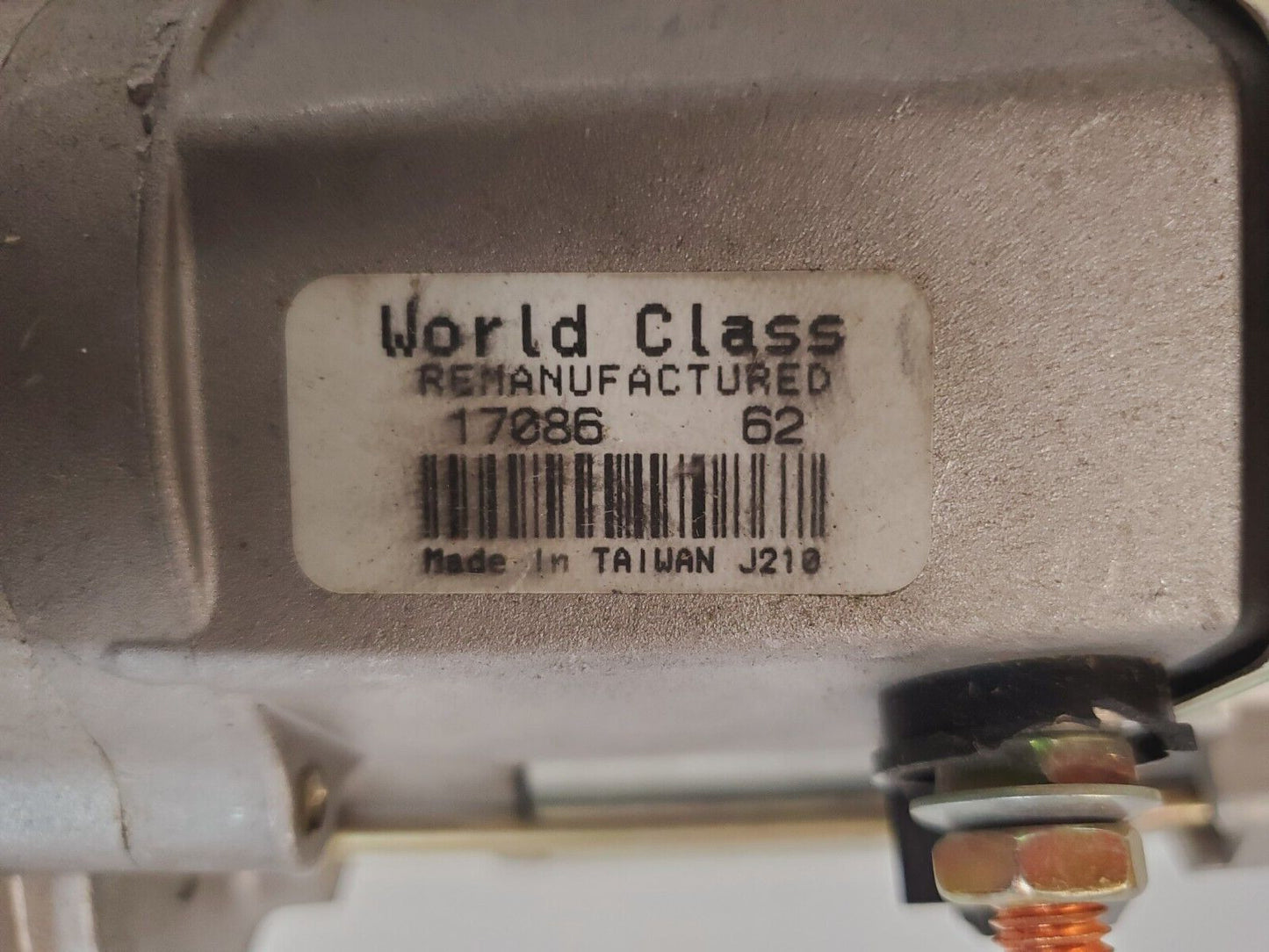 World Class Starter Remanufactured 17086 | 62 J210