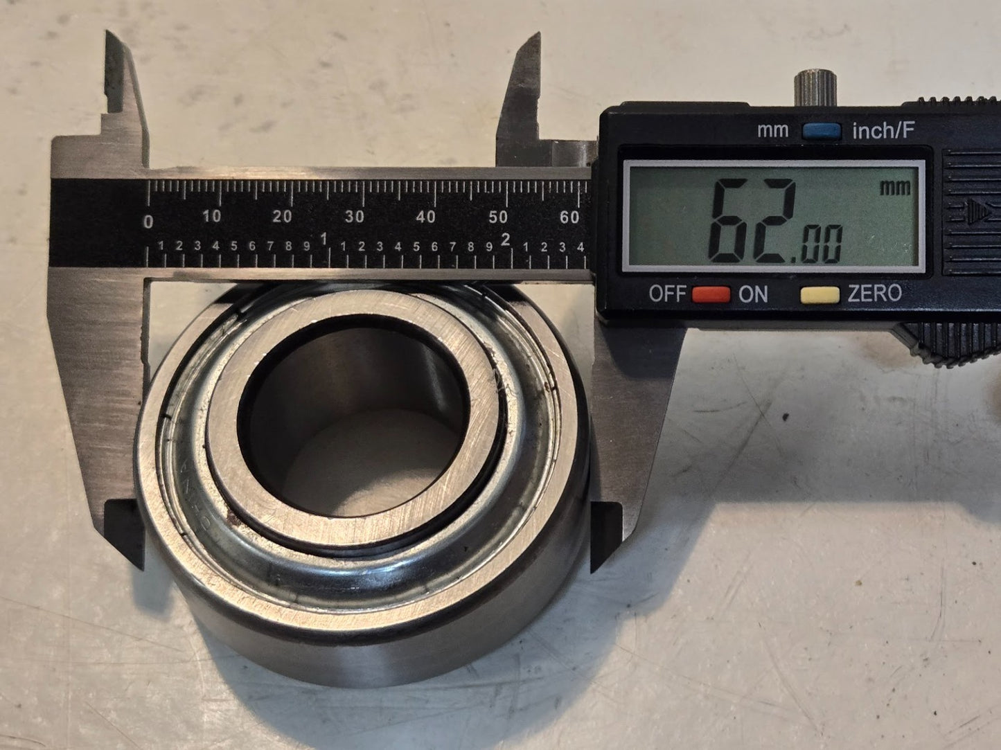 IPTCI Metal Shielded Ball Bearing NAA206-18L3SP | 62 mm OD x 28.5 mm Bore