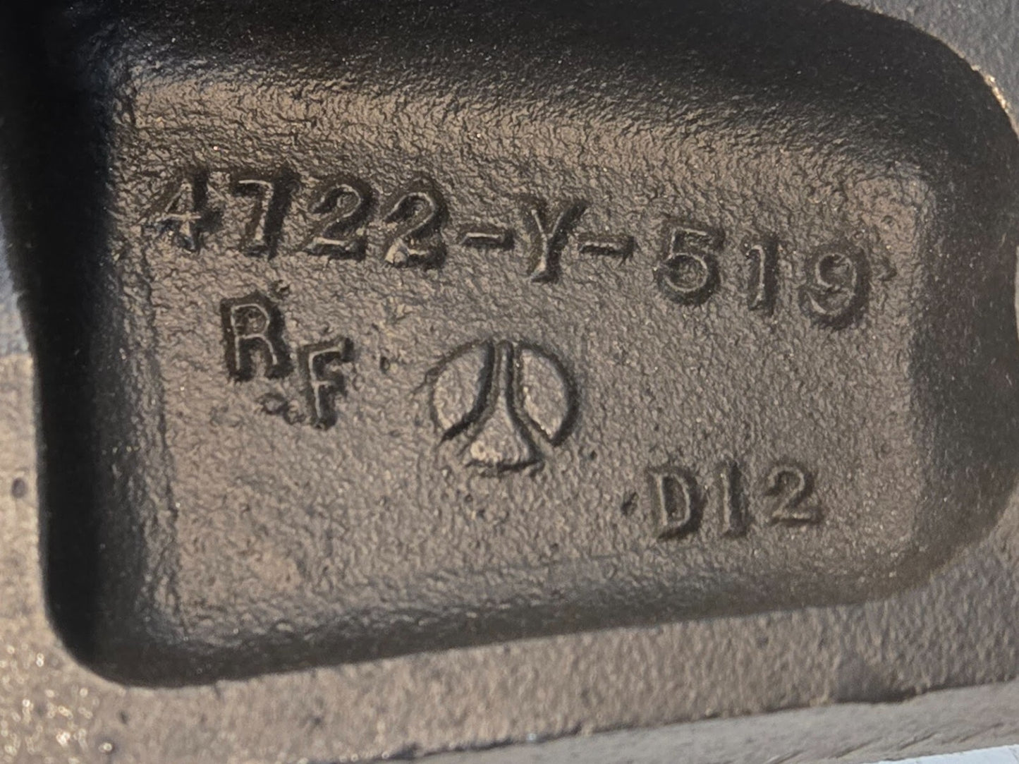 Brake Shoe 4722-Y-519 for Rockwell | RF D12 | 061004 | 2240-U-5247-C-A.0 | 60200