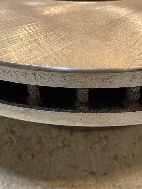 Brake Disc Rotor 325455 Min Thk 36.3 MM 168 M 03046 12-7/8" OD 4-7/8" Bore