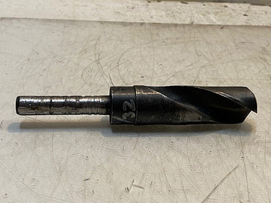 HSS 1-1/32" Drill Bit 6-1/8" Long 12mm End 26mm OD