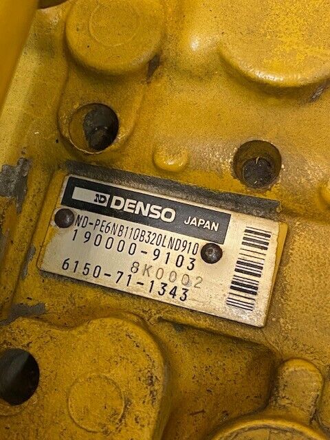 Denso 190000-9103 Heavy Duty Fuel Injection Pump for John Deere 6150-71-1343