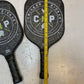 Pair of 2 Tria Milia Carbon USA Pickleball Approved Paddles 16" L 7-3/4" W