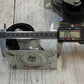 2 Pack of Standard Plate Casters 105mm Base 75mm OD 32mm Treadwidth(2 Quantity)