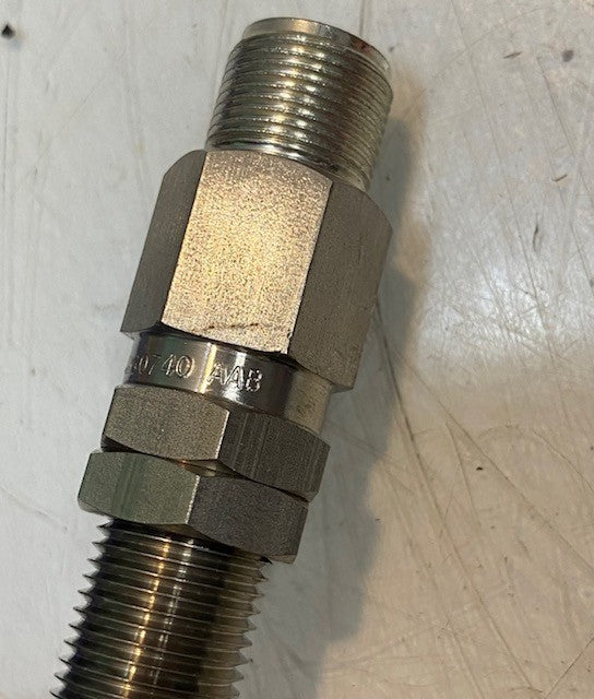 2 Quantity of Stainless Steel Bulkhead Fitting SSI Z260740 AAB (2 Quantity)