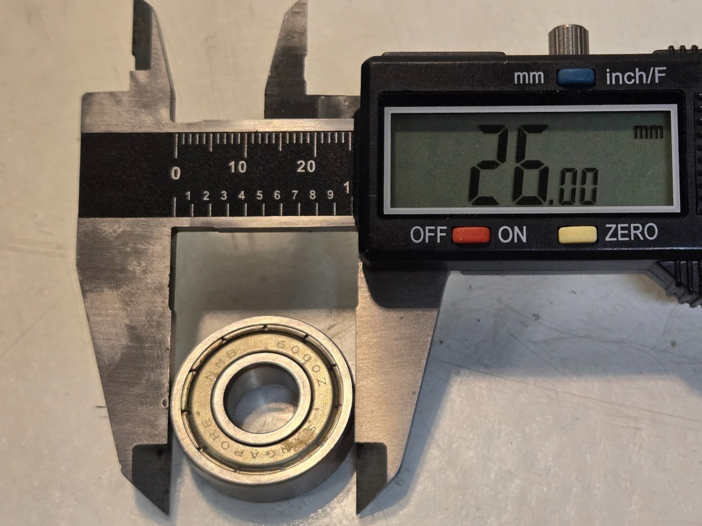 30 Quantity of NMB 6000Z Ball Bearings | 26 mm OD 10 mm Bore 8 mm Thick (30 Qty)