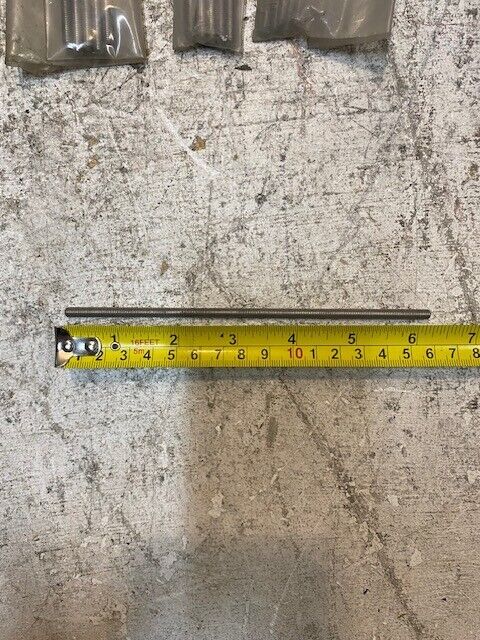 59 Qty of Continuous Thread Studs 6-3/8" Long 5mm Thick 5307012420845 (59 Qty)