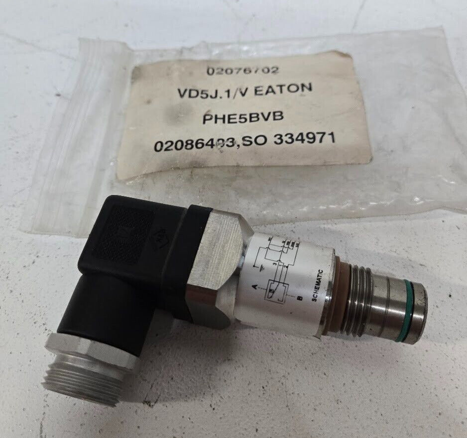 Eaton Vickers VD5J.1/V Valve PHE5BVB with Canfield Connector 9-FAC211M-009