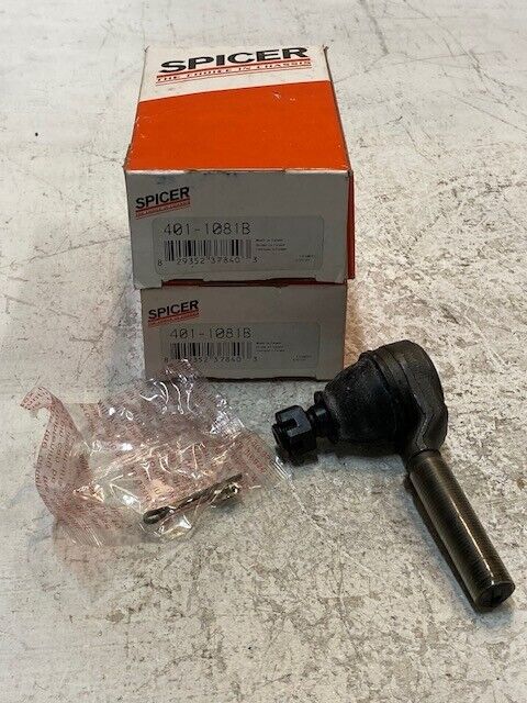 2 Quantity of Spicer 401-1081B Steering Tie Rod Ends 2692222 (2 Quantity)